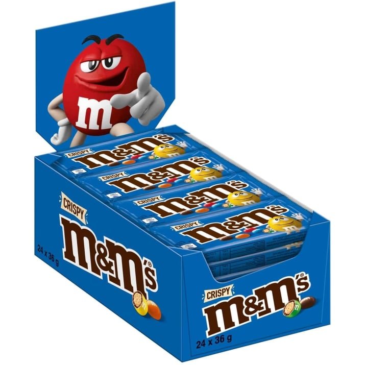 M&M's Crispy 36gr 24 τεμ - Image 2