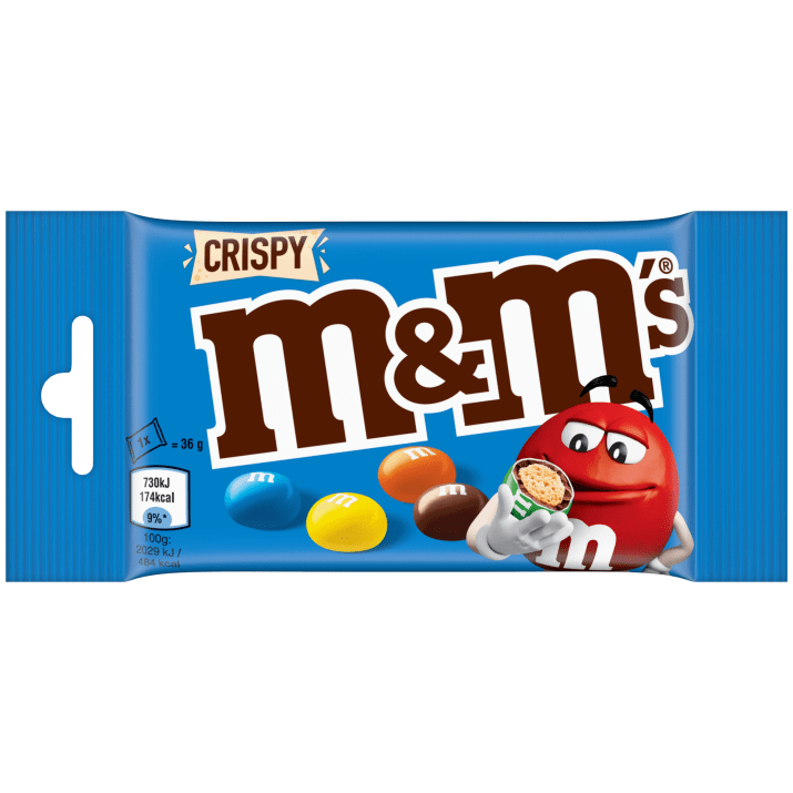M&M's Crispy 36gr 24 τεμ