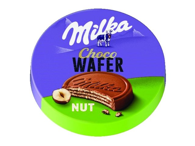 Milka Choco Wafer Nut 30gr 30 τεμ