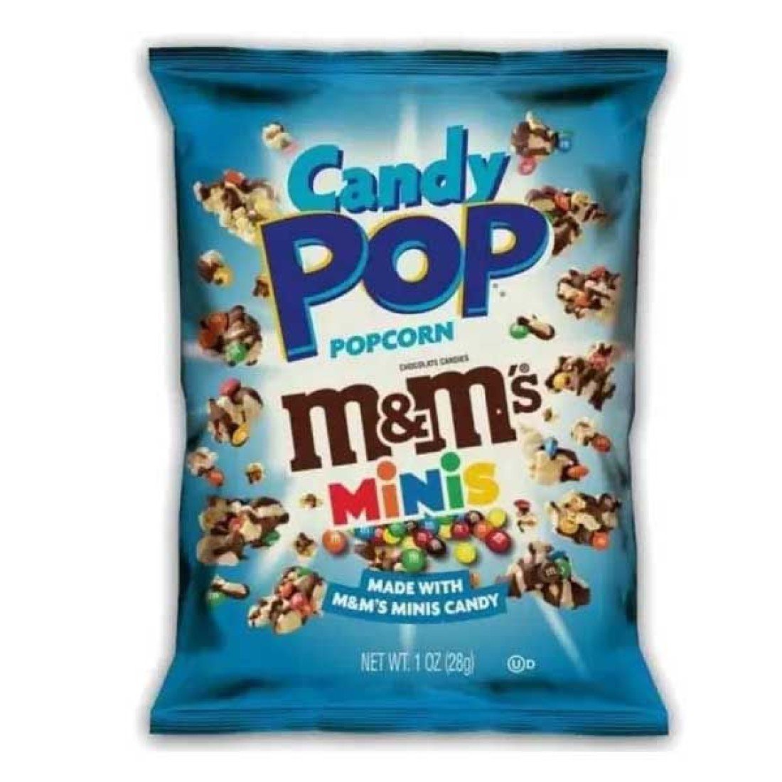 Candy Popcorn M&M's Minis 28gr 10 τεμ