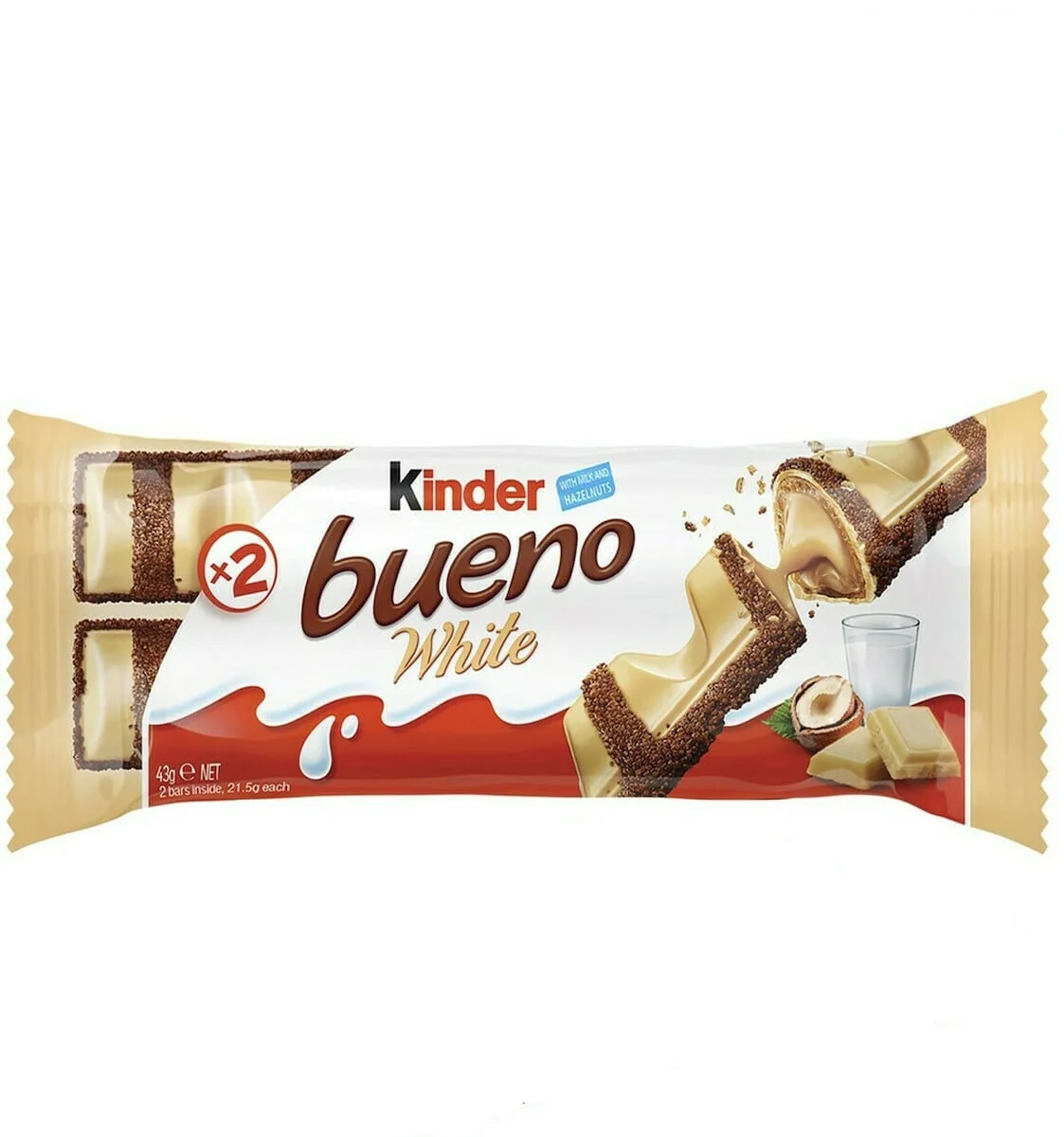 Kinder Bueno White 39gr 30 τεμ