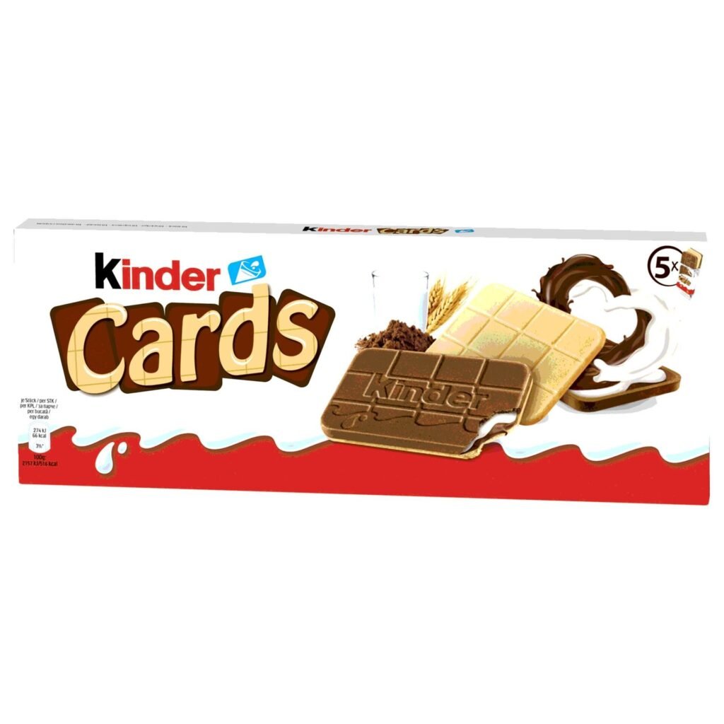 Kinder Cards T5 128gr 20 τεμ