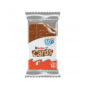 Kinder Cards 25.6gr 30 τεμ