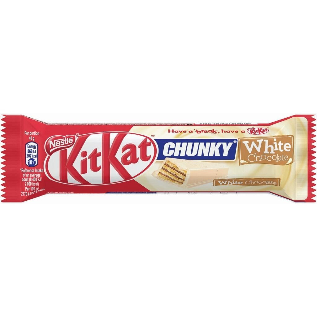 Kit Kat Chunky White 40gr 24 τεμ