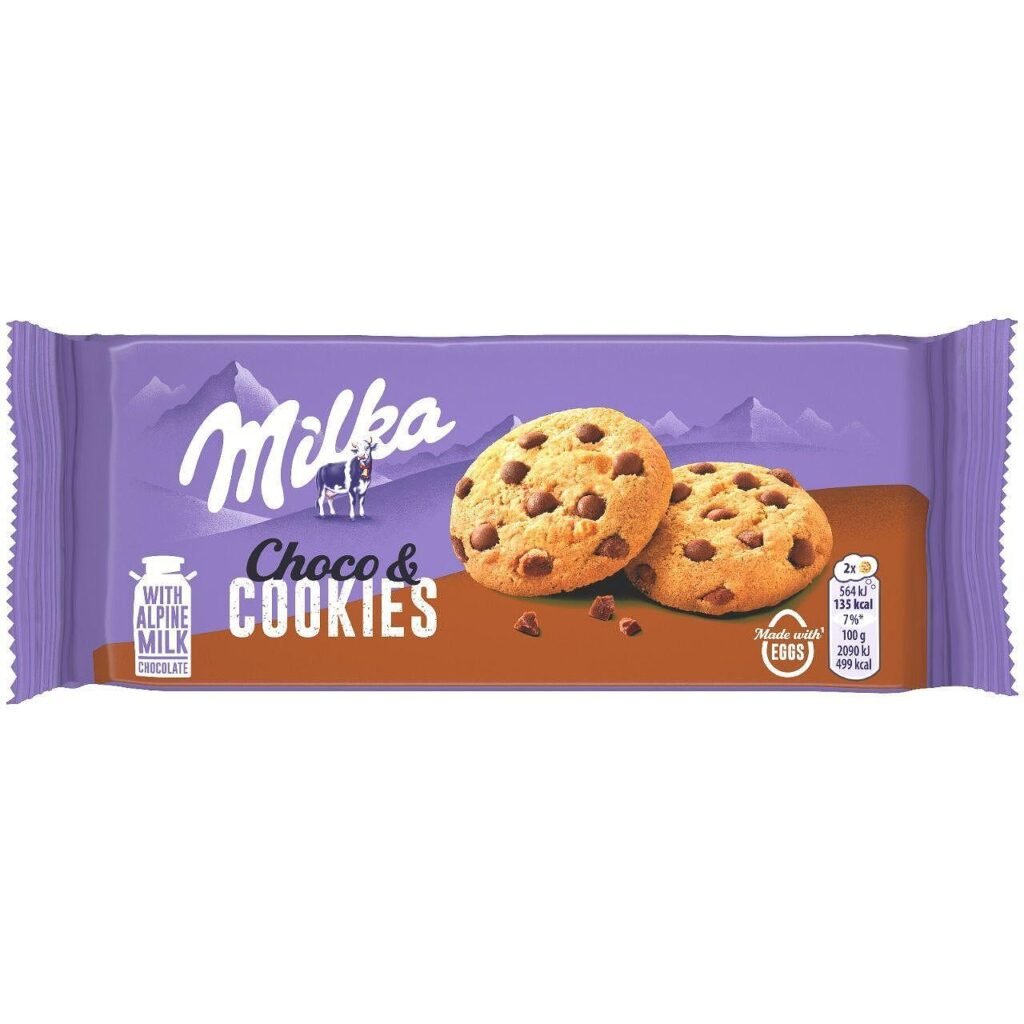 Milka Choco Cookie 135gr 24 τεμ