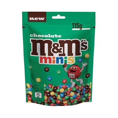 M&M's Chocolate Minis 115gr 12 τεμ