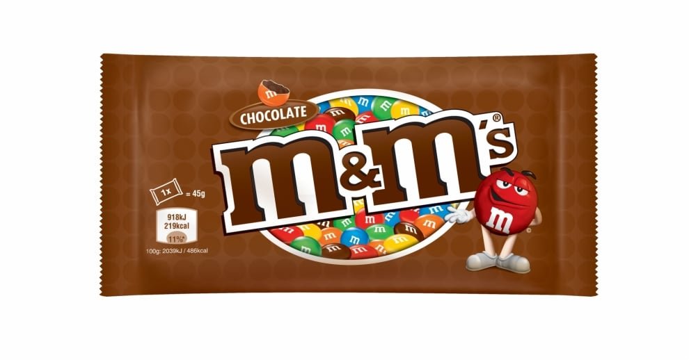 M&M's Chocolate 45gr 24 τεμ