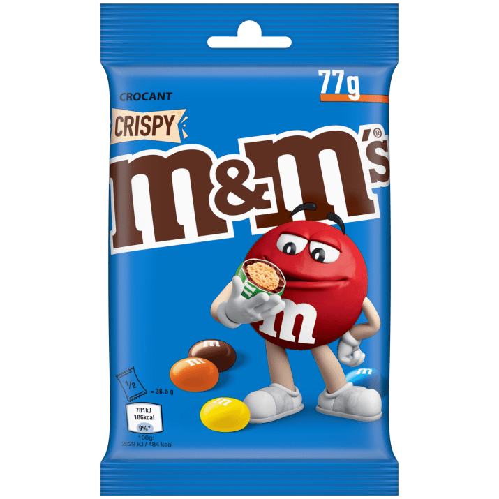 M&M's Crispy 77gr 16 τεμ