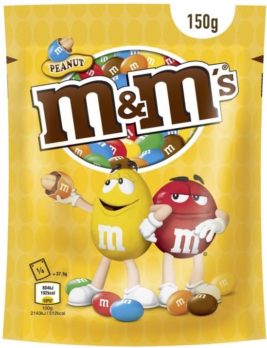 M&M's Peanut 150gr 15 τεμ