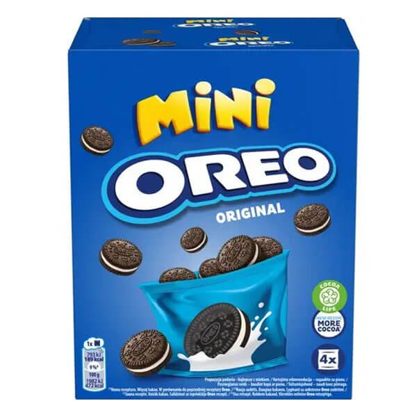 Oreo Original Mini Bites 4x40gr 12 τεμ
