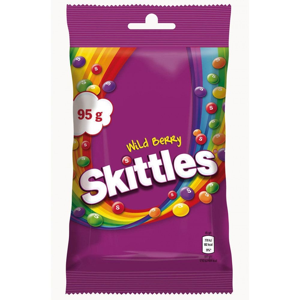 Skittles Wild Berry 95gr 18 τεμ
