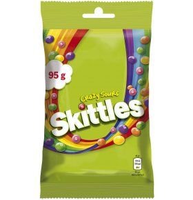 Skittles Crazy Sours 95gr 18 τεμ