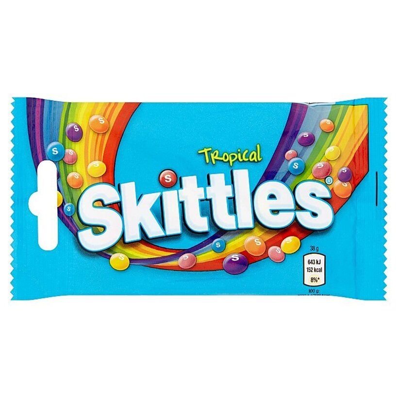 Skittles Tropical 38gr 14 τεμ