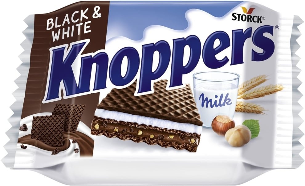 Knoppers Black & White 25gr 24 τεμ
