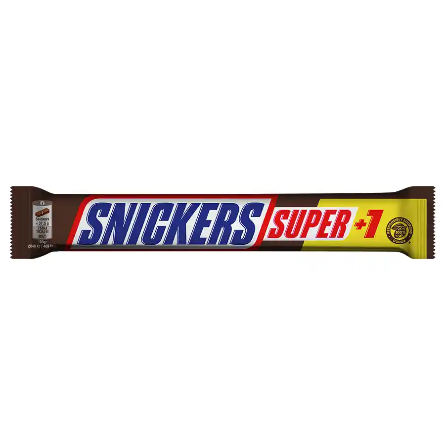 Snickers Super+1 112.5gr 20 τεμ
