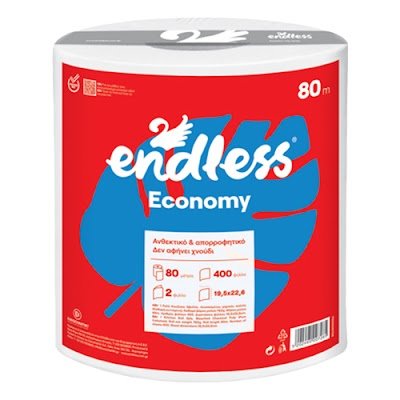 Endless Χαρτί Κουζίνας Economy 2ply 760gr 6 τεμ