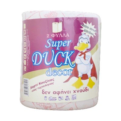 Super Duck Χαρτί Κουζίνας Decor 2ply 270gr 6 τεμ