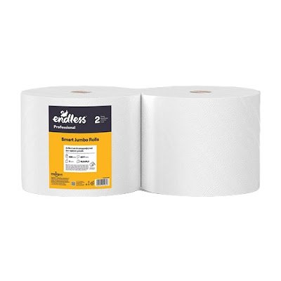 Endless Χαρτί Κουζίνας Jumbo Roll 2ply 3860gr 2 τεμ