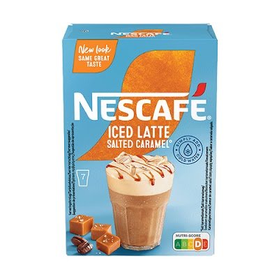 Nescafe Gold Iced Latte Salted Caramel T7 101.5gr 6 τεμ