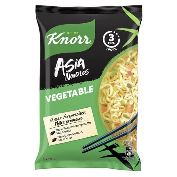 Knorr Noodles Vegetable 70gr 11 τεμ