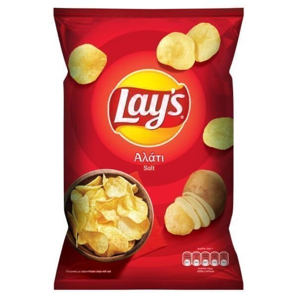 Lay's Salt 100gr 25 τεμ