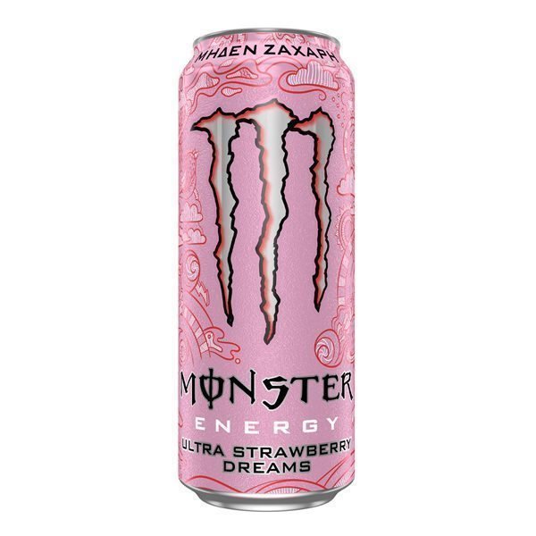Monster Energy Ultra Strawberry 500ml 24 τεμ