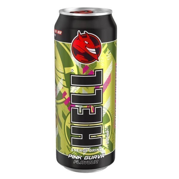 Hell Energy Pink Guava 500ml 12 τεμ