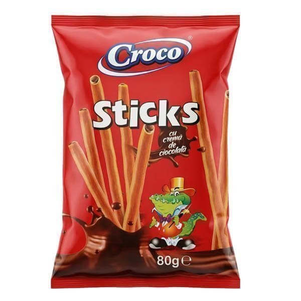 Croco Sticks Chocolate 80gr 42 τεμ