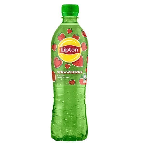 Lipton Ice Tea Green Strawberry 500ml 12 τεμ