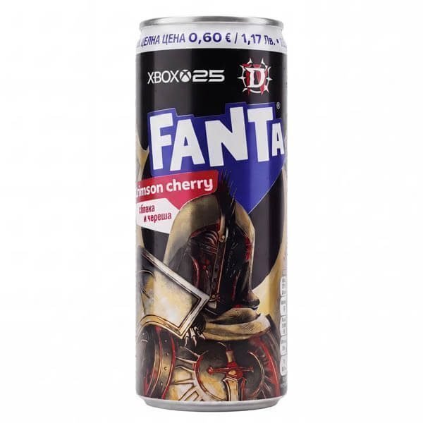 Fanta Crimson Cherry 250ml 12 τεμ