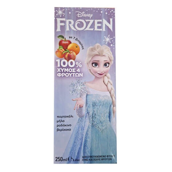 Frozen Μήλο Πορτοκάλι Ροδάκινο Βερίκοκο 250ml 27 τεμ