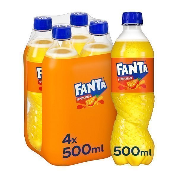 Fanta Orange (4x500ml) 6 τεμ