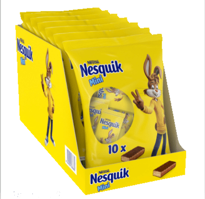 Nesquik Wafer Mini 170gr 7 τεμ