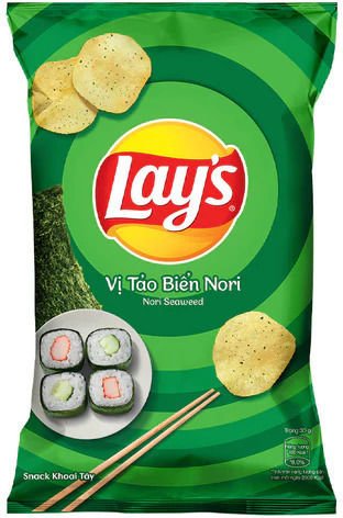 Lay's Sushi Nori Seaweed ASIA 90gr 12 τεμ
