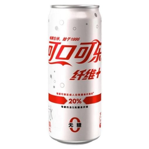 Coca Cola Fiber Plus Sugar Free ASIA 330ml 12 τεμ