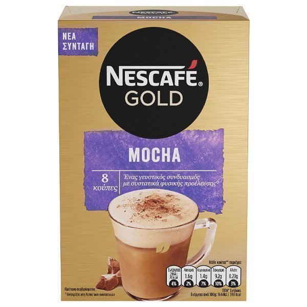 Nescafe Gold Cappuccino Mocha T8 144gr 6 τεμ