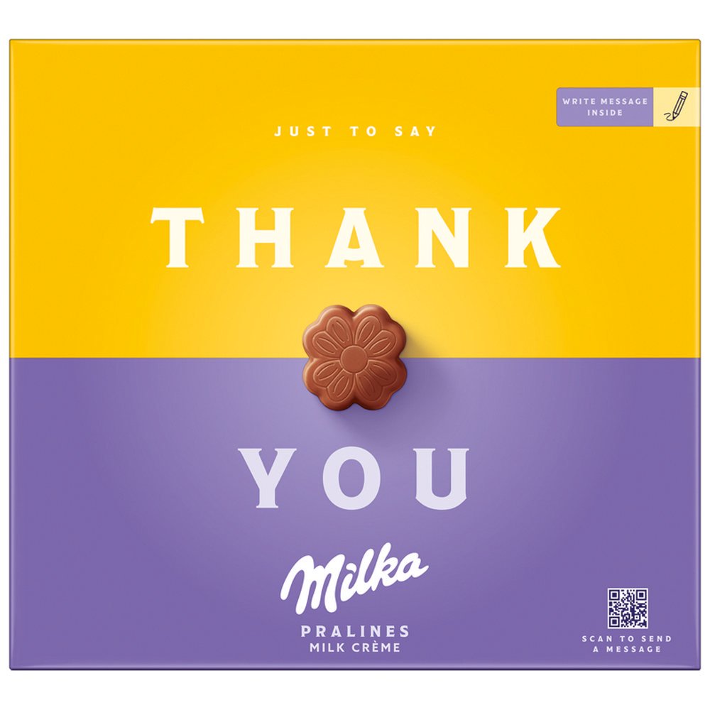 Milka Thank You Milk Cream 110gr 10 τεμ