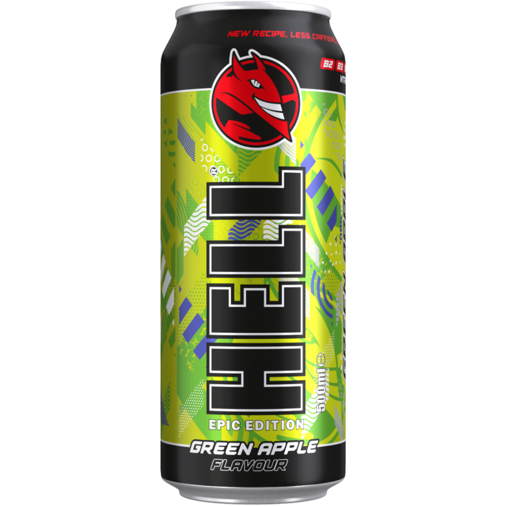 Hell Energy Green Apple 500ml 12 τεμ