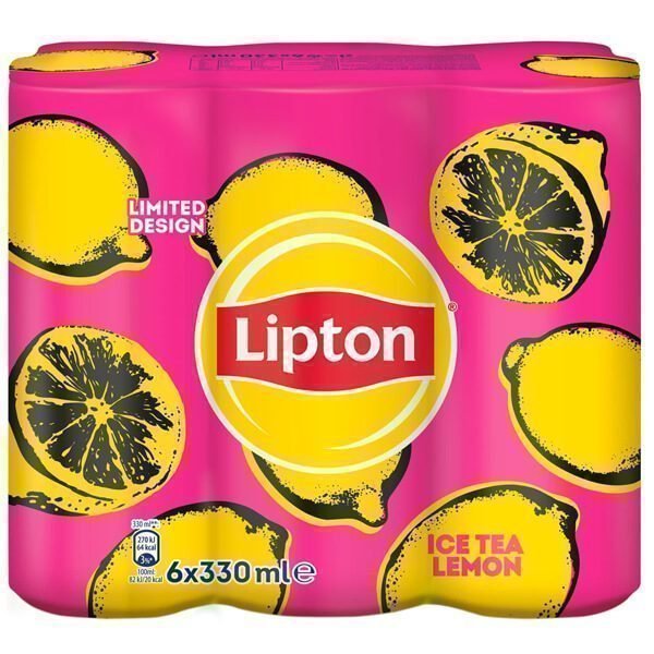 Lipton Ice Tea Lemon (6x330ml) 4 τεμ (ΕΛΛΗΝΙΚΗ)