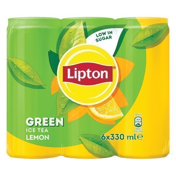 Lipton Ice Tea Green Lemon (6x330ml) 4 τεμ (ΕΛΛΗΝΙΚΗ)