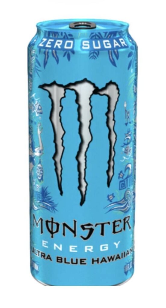 Monster Energy Ultra Blue Hawaiian USA 473ml 12 τεμ