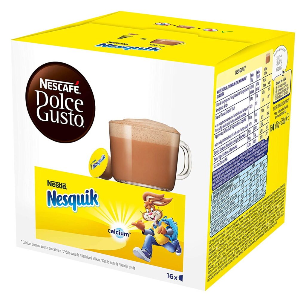Nescafe Dolce Gusto Nesquik T16 256gr 3 τεμ