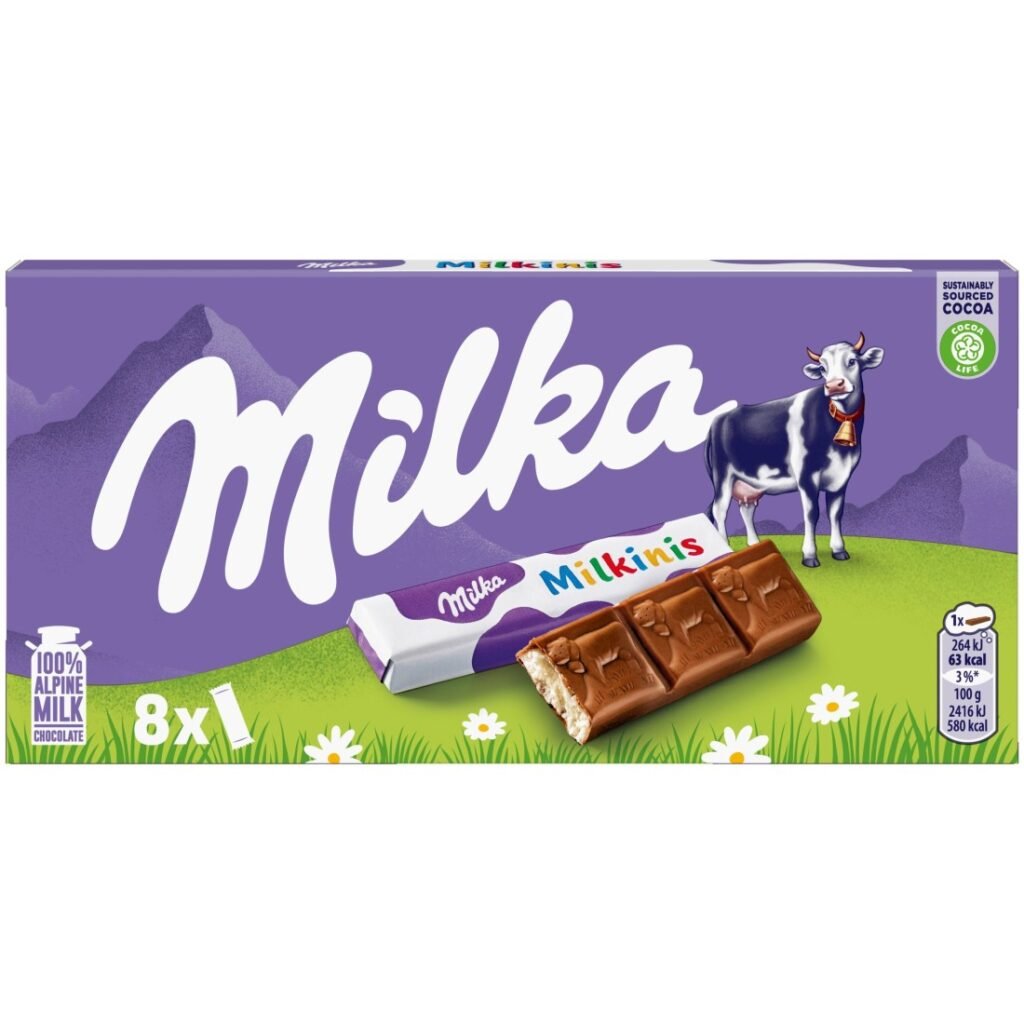 Milka Milkinis Sticks 87.5gr 20 τεμ