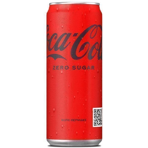 Coca Cola Zero 330ml 24 τεμ (ΕΛΛΗΝΙΚΗ)