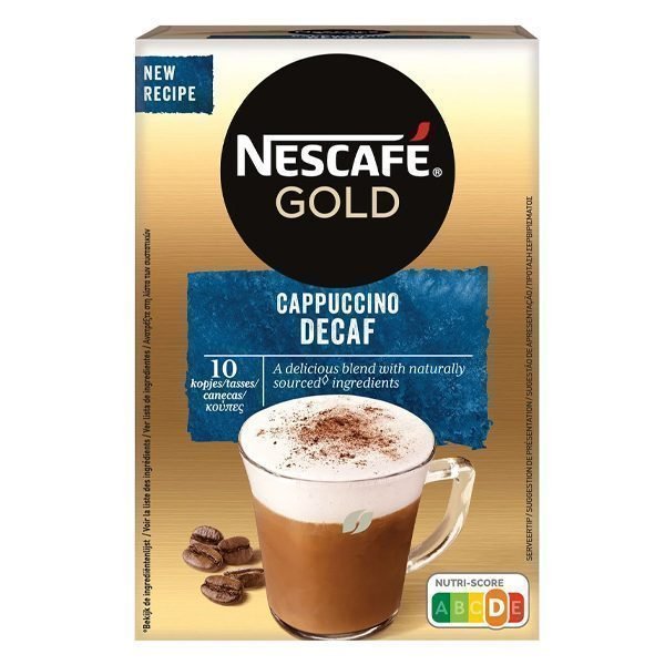 Nescafe Gold Cappuccino Decaf T10 125gr 6 τεμ