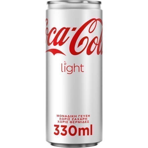 Coca Cola Light 330ml 24 τεμ