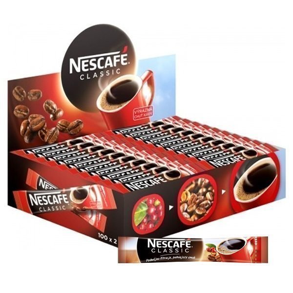 Nescafe Classic Βox 2gr 100 τεμ