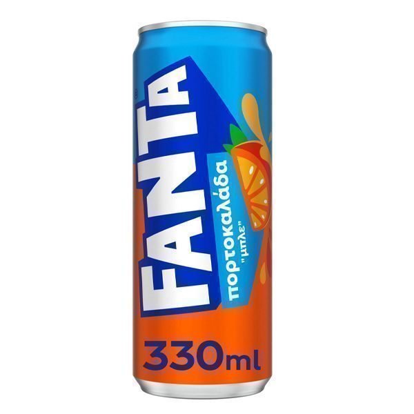 Fanta Orange Blue 330ml 24 τεμ