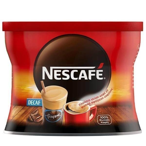 Nescafe Decaffeine 100gr 24 τεμ