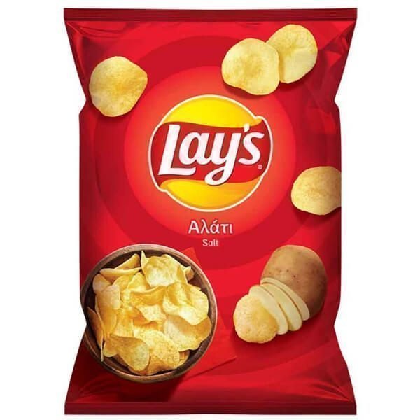 Lay's Salt 350gr 9 τεμ
